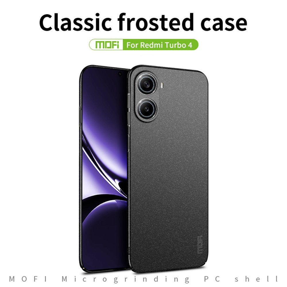 MOFI For Xiaomi Redmi Turbo 4 5G PC Case  Shield Matte Series Slim Fit Phone Cover