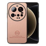 For Xiaomi 15 Ultra Leather Phone  Back Cover with Cloth Texture