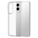 For Samsung Galaxy S25 Edge Clear Phone Case TPU+Acrylic Shockproof Phone Back Cover