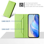 For Xiaomi Redmi Note 14 4G (163.25mm) Leather Case RINACASIS RC01 Phone Cover with RFID Blocking Wallet Stand