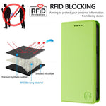For Xiaomi Redmi Note 14 4G (163.25mm) Leather Case RINACASIS RC01 Phone Cover with RFID Blocking Wallet Stand