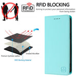 For Xiaomi Redmi Note 14 Pro 4G Leather Case RINACASIS RC01 Phone Cover with RFID Blocking Wallet Stand