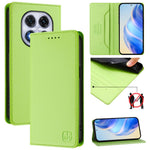 For Xiaomi Poco X7 5G / Xiaomi Redmi Note 14 Pro 5G Leather Case RINACASIS RC01 Phone Cover with RFID Blocking Wallet Stand