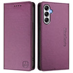 For Samsung Galaxy A55 5G Leather Case RINACASIS RC01 Phone Cover with RFID Blocking Wallet Stand
