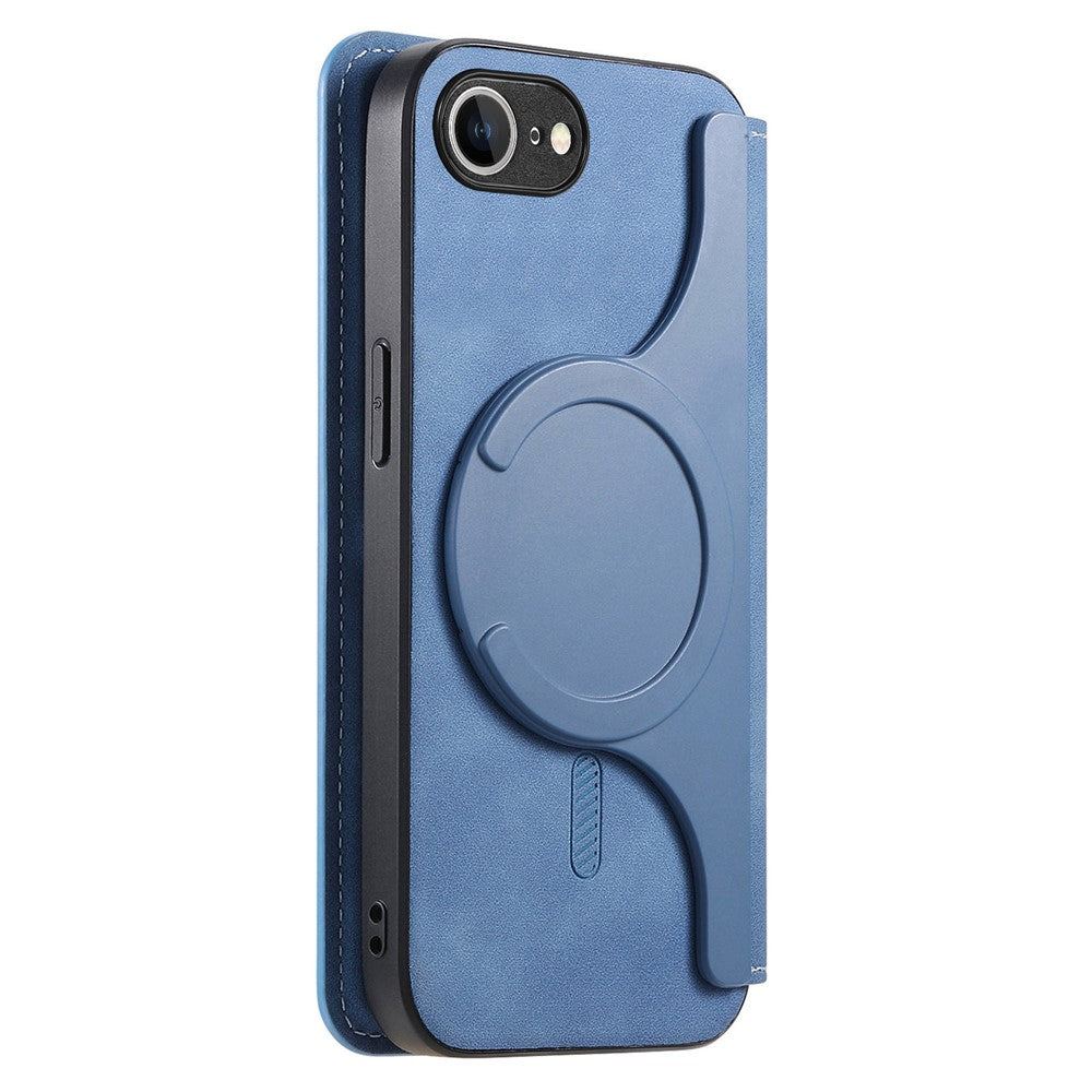 For iPhone 17e / 16e Leather Case Cross Texture Detachable Magnetic Phone Cover Wallet Stand