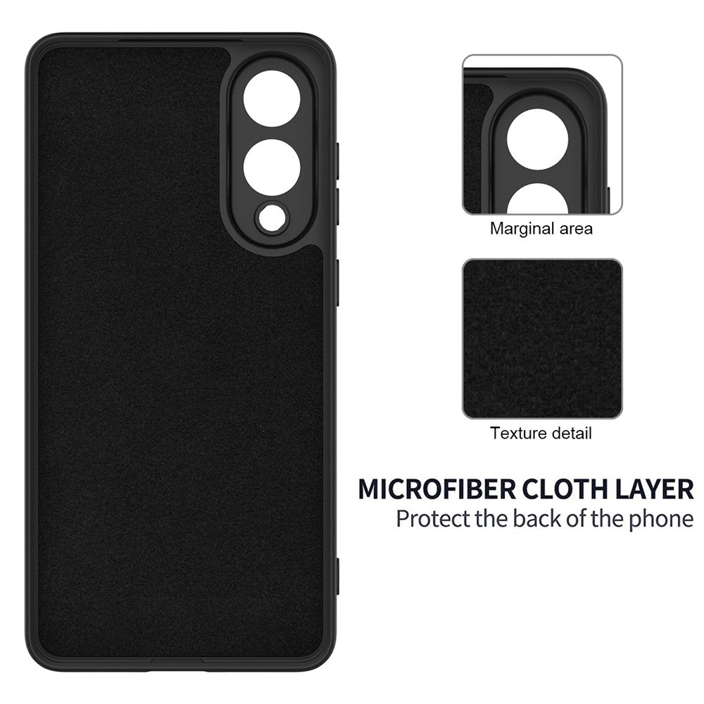 For Samsung Galaxy S25 Edge Liquid Silicone Case Phone Back Cover with Hand Strap