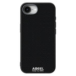 ABEEL For iPhone 17e / 16e Case Hidden Magnetic Printed PC TPU Aluminum Alloy Leather Phone Cover