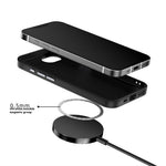 ABEEL For iPhone 17e / 16e Case Hidden Magnetic Printed PC TPU Aluminum Alloy Leather Phone Cover