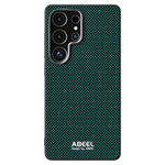 ABEEL Til Samsung Galaxy S25 Ultra Magnetisk Cover Trykt PC TPU Aluminium Legering Læder Telefoncover