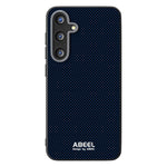 ABEEL för Samsung Galaxy S25+ magnetiskt fodral tryckt PC TPU aluminiumlegering läder telefonfodral