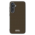ABEEL Magnetiskt Skal För Samsung Galaxy S25 Tryckt PC TPU Aluminiumlegering Läder mobilskal