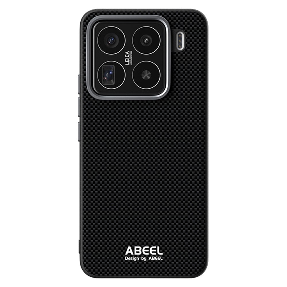 ABEEL For Xiaomi 15 Pro Magnetic Case Printed PC TPU Aluminum Alloy Leather Phone Cover
