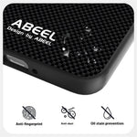 ABEEL For Xiaomi 15 Pro Magnetic Case Printed PC TPU Aluminum Alloy Leather Phone Cover