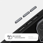 ABEEL For Xiaomi 15 Pro Magnetic Case Printed PC TPU Aluminum Alloy Leather Phone Cover