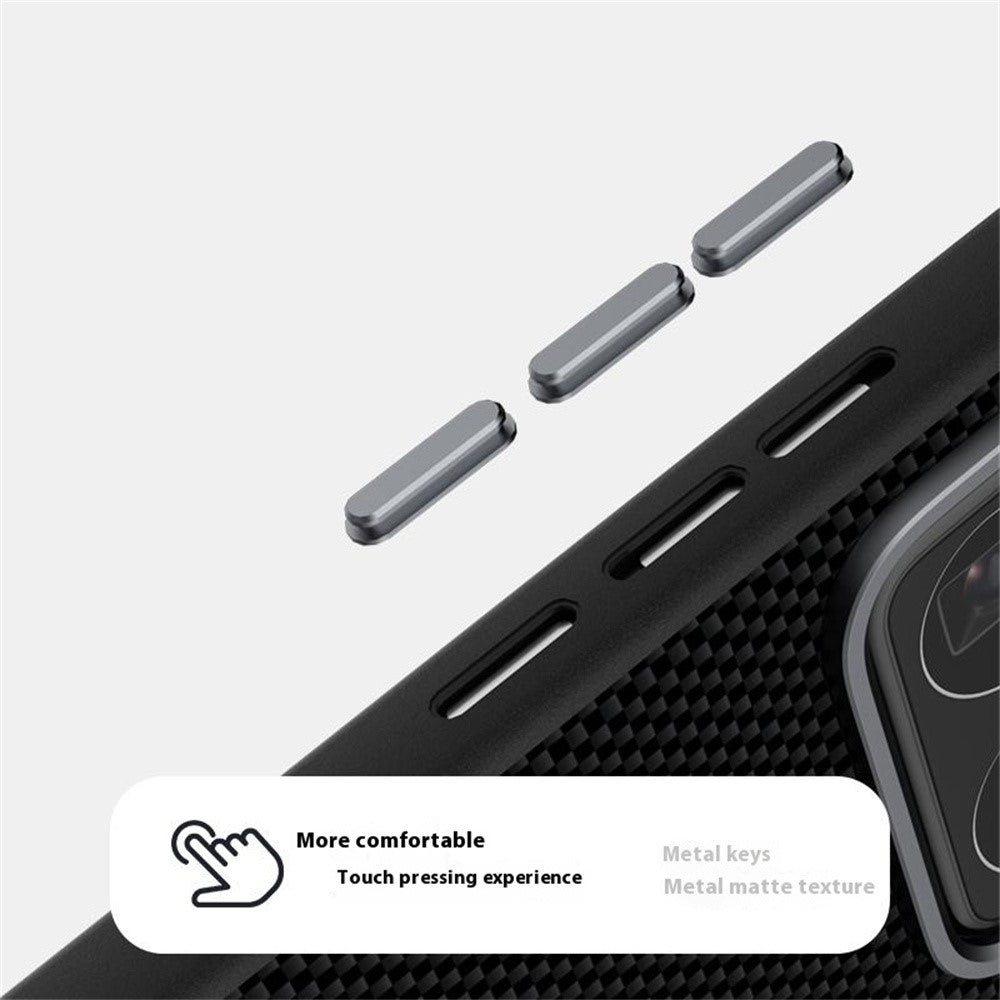 ABEEL For Xiaomi 15 Pro Magnetic Case Printed PC TPU Aluminum Alloy Leather Phone Cover