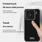 ABEEL For Xiaomi 15 Pro Magnetic Case Printed PC TPU Aluminum Alloy Leather Phone Cover