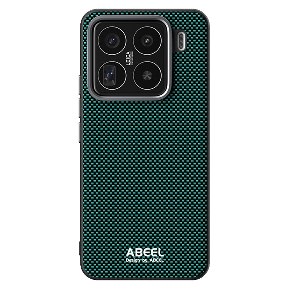 ABEEL For Xiaomi 15 Pro Magnetic Case Printed PC TPU Aluminum Alloy Leather Phone Cover