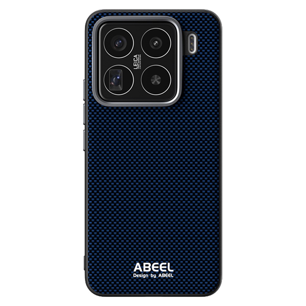 ABEEL For Xiaomi 15 Pro Magnetic Case Printed PC TPU Aluminum Alloy Leather Phone Cover