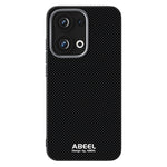 ABEEL För Oppo Reno13 5G (Global) Magnetiskt Skal Tryckt PC TPU Aluminiumlegering Läder mobilskal
