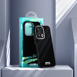 ABEEL För Oppo Reno13 5G (Global) Magnetiskt Skal Tryckt PC TPU Aluminiumlegering Läder mobilskal