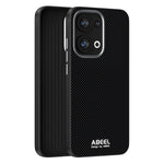 ABEEL För Oppo Reno13 5G (Global) Magnetiskt Skal Tryckt PC TPU Aluminiumlegering Läder mobilskal