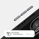 ABEEL För Oppo Reno13 5G (Global) Magnetiskt Skal Tryckt PC TPU Aluminiumlegering Läder mobilskal