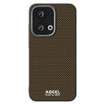 ABEEL För Oppo Reno13 5G (Global) Magnetiskt Skal Tryckt PC TPU Aluminiumlegering Läder mobilskal