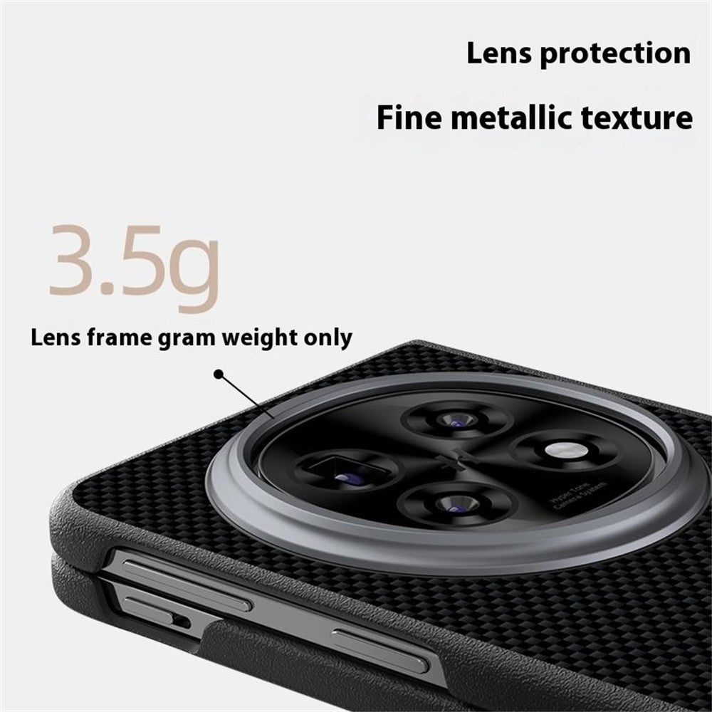 ABEEL För Oppo Find N5 5G Magnetiskt Skal Tryckt PC TPU Aluminiumlegering Läder mobilskal