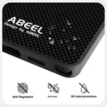 ABEEL Til Samsung Galaxy S24 Ultra Magnetisk Cover Trykt PC TPU Aluminiumlegering Læder Telefoncover