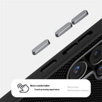 ABEEL Til Samsung Galaxy S24 Ultra Magnetisk Cover Trykt PC TPU Aluminiumlegering Læder Telefoncover