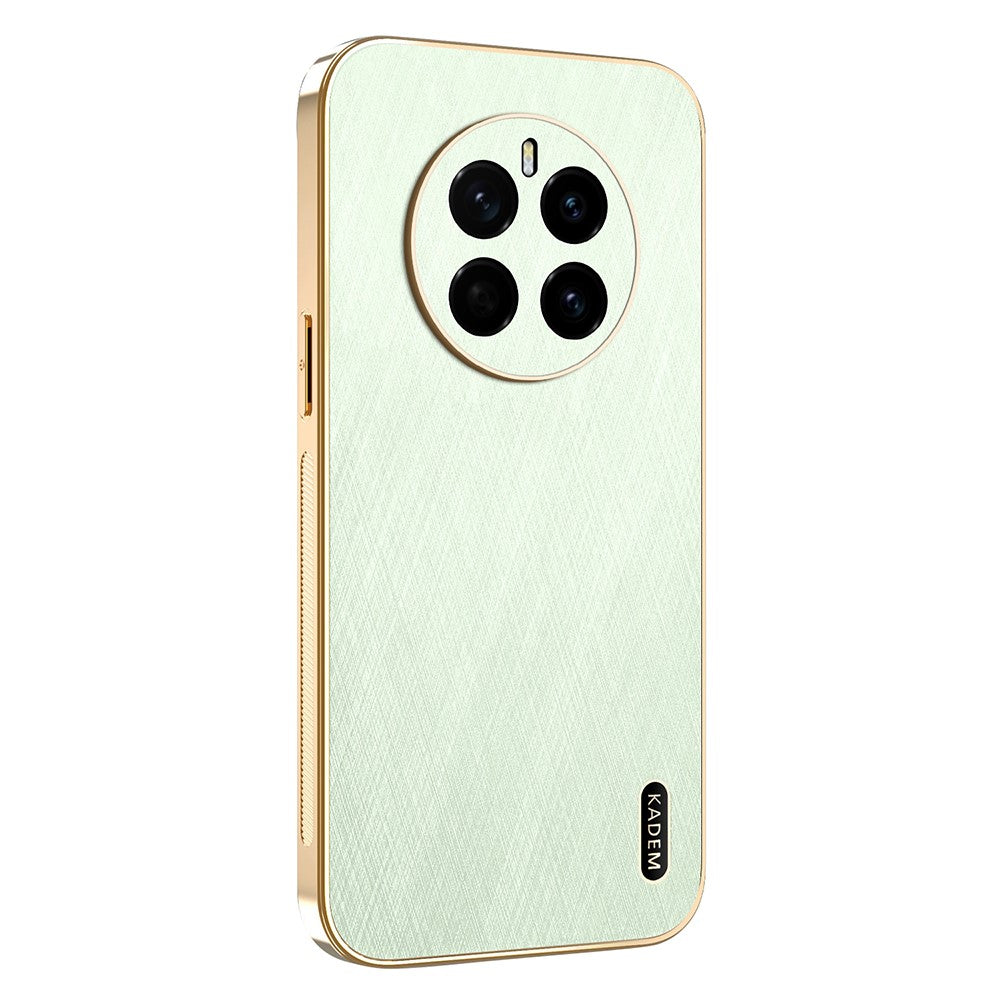 KADEM For Honor Magic7 5G Case Electroplating Silk Texture PU + TPU Phone Back Cover