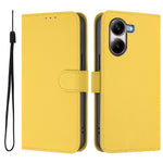 For Xiaomi Poco X7 Pro 5G Case Solid Color Wallet Leather Phone Cover with Strap