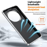 For Honor Magic7 Pro 5G Case with Lens Frame Kickstand Electroplating TPU + PU Phone Back Cover
