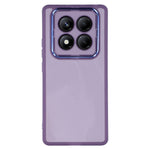 For Xiaomi Redmi Note 14 Pro 4G Case Electroplated Camera Frame TPU Phone Cover