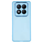For Xiaomi Redmi Note 14 Pro 4G Case Electroplated Camera Frame TPU Phone Cover