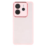 For Xiaomi Redmi Note 14 4G (163.25mm) Case Electroplated Camera Frame TPU Phone Cover
