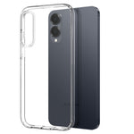 NORTHJO For Samsung Galaxy S25 Edge TPU Phone Case + Tempered Glass Film (Support Fingerprint Unlock)