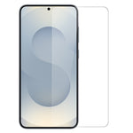 NORTHJO TPU-cover til Samsung Galaxy S25 Edge + hærdet glas (understøtter fingeraftrykslåsning)
