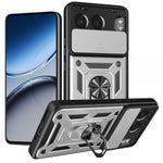 OnePlus Nord 4-skal med skjutbart kameralock PC + TPU-stativmobilskydd