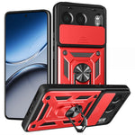 OnePlus Nord 4-skal med skjutbart kameralock PC + TPU-stativmobilskydd