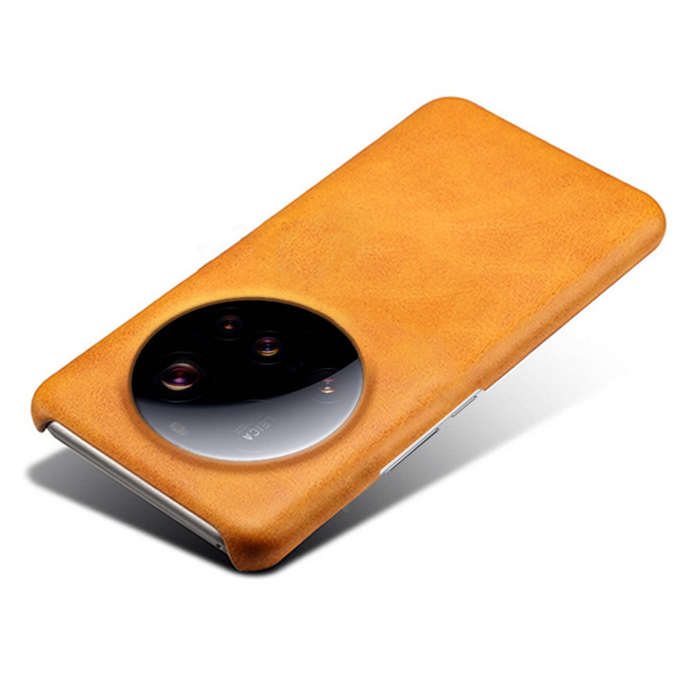 For Xiaomi 15 Ultra Case Calf Texture PU Leather Hard PC Protective Phone Cover