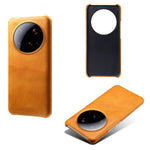 For Xiaomi 15 Ultra Case Calf Texture PU Leather Hard PC Protective Phone Cover