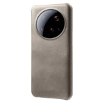 For Xiaomi 15 Ultra Case Calf Texture PU Leather Hard PC Protective Phone Cover