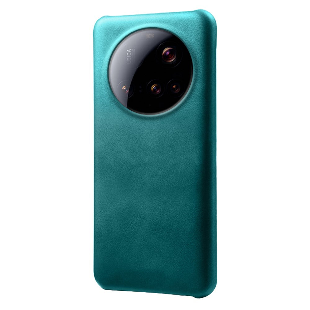 For Xiaomi 15 Ultra Case Calf Texture PU Leather Hard PC Protective Phone Cover
