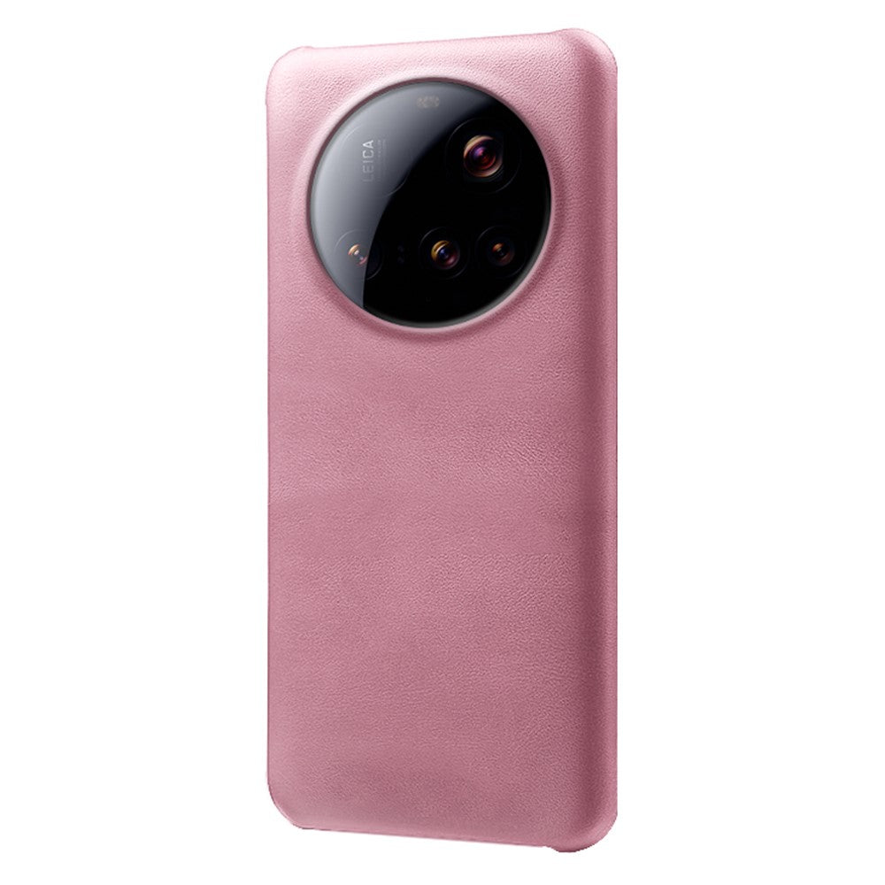 For Xiaomi 15 Ultra Case Calf Texture PU Leather Hard PC Protective Phone Cover