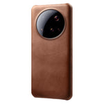 For Xiaomi 15 Ultra Case Calf Texture PU Leather Hard PC Protective Phone Cover