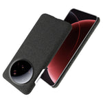 For Xiaomi 15 Ultra Phone Case Cloth Texture Anti-Scratch Protective PC Back Cover