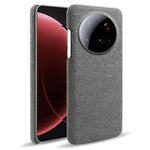 For Xiaomi 15 Ultra Phone Case Cloth Texture Anti-Scratch Protective PC Back Cover