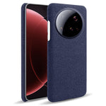 For Xiaomi 15 Ultra Phone Case Cloth Texture Anti-Scratch Protective PC Back Cover