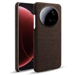For Xiaomi 15 Ultra Phone Case Cloth Texture Anti-Scratch Protective PC Back Cover